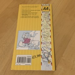 AA Road France Travelscene Drive-Away Holidays AA Map France Europe Road Map