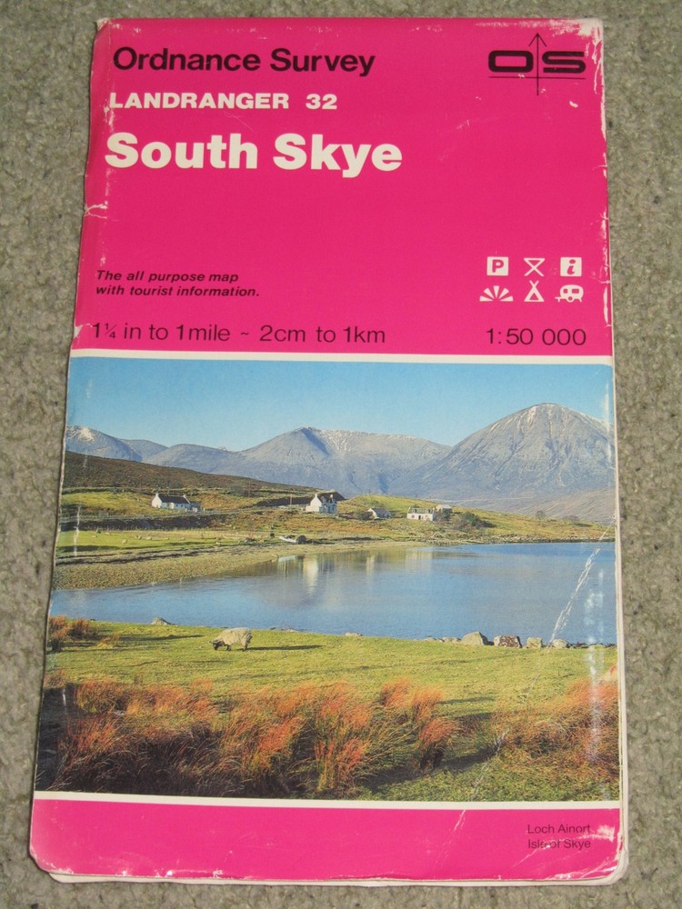 OS Ordnance Survey Landranger Maps – Scotland – assorted editions 1976-2000