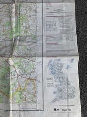MOD MINISTRY OF DEFENCE OS ORDNANCE SURVEY MAP-SHEET 184 SALISBURY & THE PLAIN