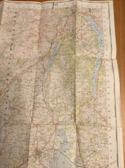 1955 Ordnance Survey One Inch Seventh Series Map 88 Barrow In Furness
