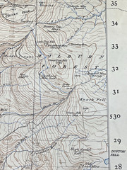 Ordnance Survey Penrith Map Sheet 83 1947 One Inch New Popular Edition