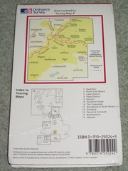 OS Ordnance Survey 1″ to 1 mile Touring Map 8 The Cotswolds – 1997