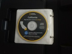 National Geographic Topographical California – 10 CD-ROMS (2003)