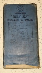 Bartholomew Central Perthshire Map Blue Cover 1912-1919 Ordenance Map