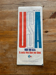 Map Of The USA 1970 Department Of Commerce