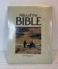Atlas of the Bible Illustrated Hardback Ex Library Edition John Rogerson
