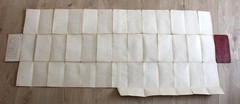 Vintage 1905 Ordnance Survey England & Wales Sheet 19 23 20 24 Cloth Backed Map