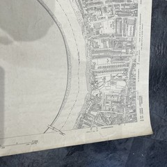 Ordinance Survey 25 Inch To The Mile Large Scale Map 1938. Chiswick. London