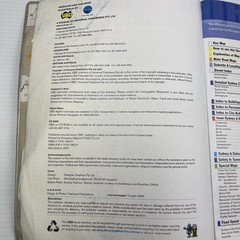 UBD Sydney & Blue Mountains Street Directory 2007 43rd Edition Map Book