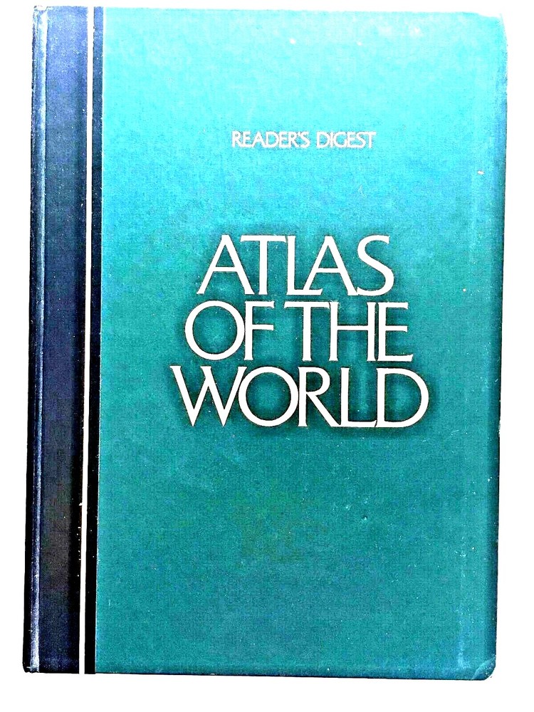 Reader’s Digest Atlas of the World by Reader’s Digest Editors (1987 Hardcover)