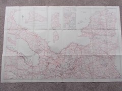 Vintage 1962 Sheet Road Map of Western Europe available to AA Members only