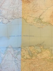 1992 Ordnance Survey Pathfinder Map 156 NG 85/95 Upper Loch Torridon