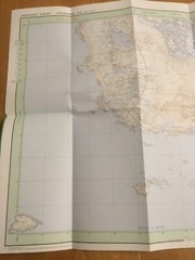 1977 Ordnance Survey Pathfinder Map 216 NF 71/81 Lochboisdale (incl Kilbride )