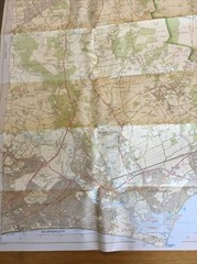 1982 Ordnance Survey Outdoor Leisure Map The New Forest (incl Southampton )