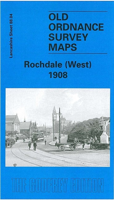 Rochdale (West) 1908 Lancashire Sheet 88.04 by Alan Godfrey
