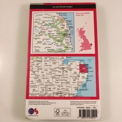 OS Landranger 134 Norwich, The Broads & Great Yarmouth – Active Map