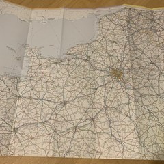 AA Road France Travelscene Drive-Away Holidays AA Map France Europe Road Map