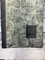 VTG National Geographic Society Atlas Folio 1958 LARGE Hardback Book World Maps