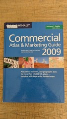 Rand Mcnally Commercial Atlas & Marketing Guide 2009 Volume 1 & 2 140th Edition