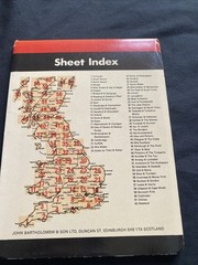 Hereford & Gloucester Bartholomew National Map 1:100 Scale #13 (1261)