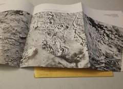 USGS NASA Photomosaic Map of the Mare Australe J Quadrangle of Mars w/Sleeve