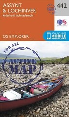Assynt and Lochinver (Map) OS Explorer Active Map