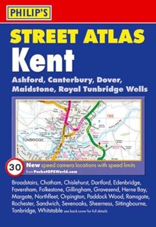 Philip’s Street Atlas Kent – Philip’s Maps (Paperback, 2010)