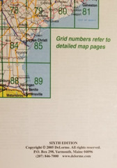 Atlas & Gazetteer DeLorme TEXAS 6th ed 2005