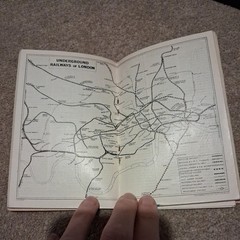 London Street Guide, vintage Geographia mini-booklet, c 1930