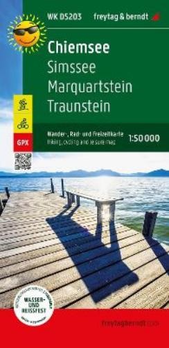 Freytag-Berndt Chiemsee, hiking, cycling and leisure map (Map) (UK IMPORT)