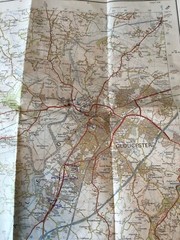 1980 Ordnance Survey Landranger Map 162 Gloucester And Forest Of Dean Inc Stroud