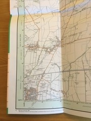 1988 Ordnance Survey Pathfinder Map 1136 SU 49/59 Abingdon (incl Dorchester )