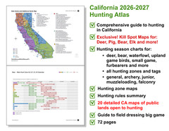 California 2024 – 2025 Hunting Atlas