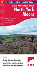 North York Moors (British Mountain … by Harvey Map Services Sheet map, folded