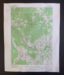 10 MI Geological Survey maps TRAVERSE CITY, EMPIRE, FRANKFORT, MANISTEE, MESICK