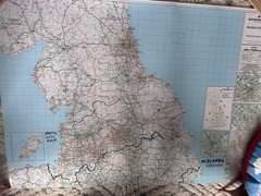 Collins Bartholemew Postcode District Maps 1,2,3 &4 In Association With RM