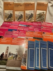 x33 Ordinance Survey Maps – Various Locations – Job Lot – See Photos.