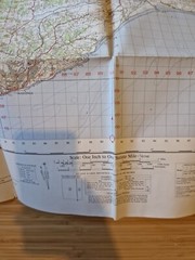Ordnance Survey Map Of Great Britian – HASTINGS – 1961 – 1/63360
