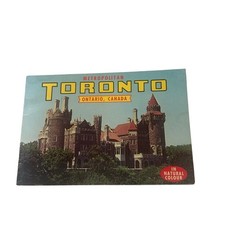 Metropolitan Toronto Ontario Canada Vintage Photo Guidebook 80s