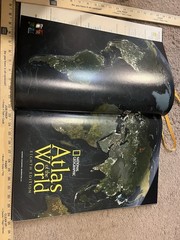 National Geographic Atlas of the World Eighth Edition Hardcover Oversized 2004