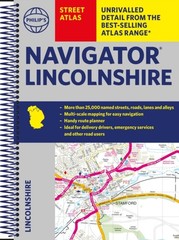 Philip’s Navigator Street Atlas Lincolnshire by Philip’s Maps (Spiral bound)
