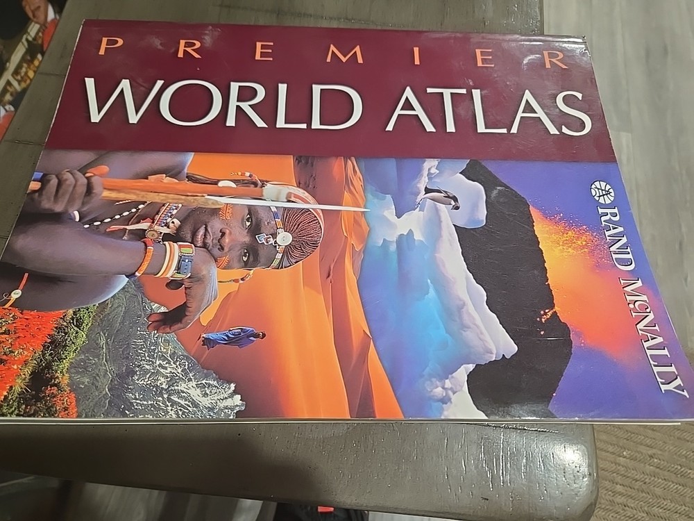 Rand Mcnally Ser.: Rand McNally Premier World Atlas by Rand McNally Staff (1997,