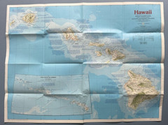 The Making of America, Hawaii, National Geographic, Map & Poster, 1983