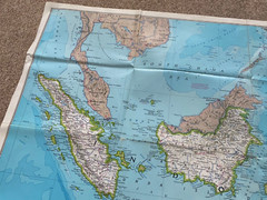 National Geographic Map Indonesia February 1996