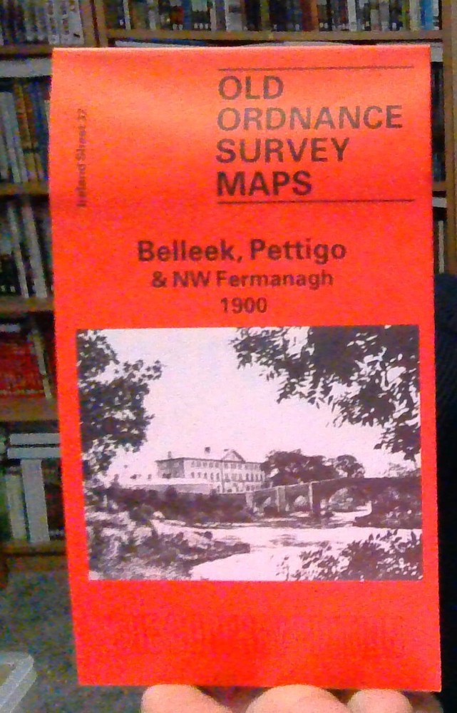 MAP OF Belleek, Pettigo & NW Fermanagh 1900 Irish One Inch Sheet 32 NEW