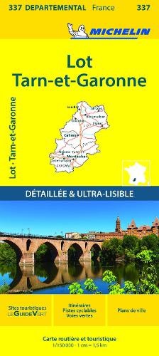 Michelin Lot, Tarn-et-Garonne – Michelin Local Map 337 (Map)
