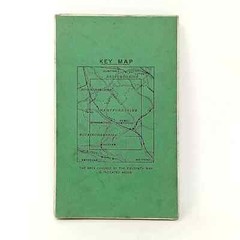 1938 Fieldpath Map of Berkhamsted, Ashridge and District Cloth Backed