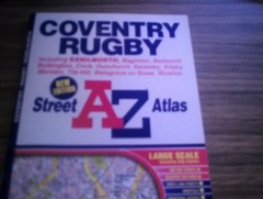 A-Z Coventry and Rugby Street Atlas… by Geographers’ A-Z Map Sheet map, folded