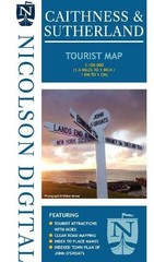 Nicolson Tourist Map Caithness & Sutherland by Nicolson Sheet map, folded Book