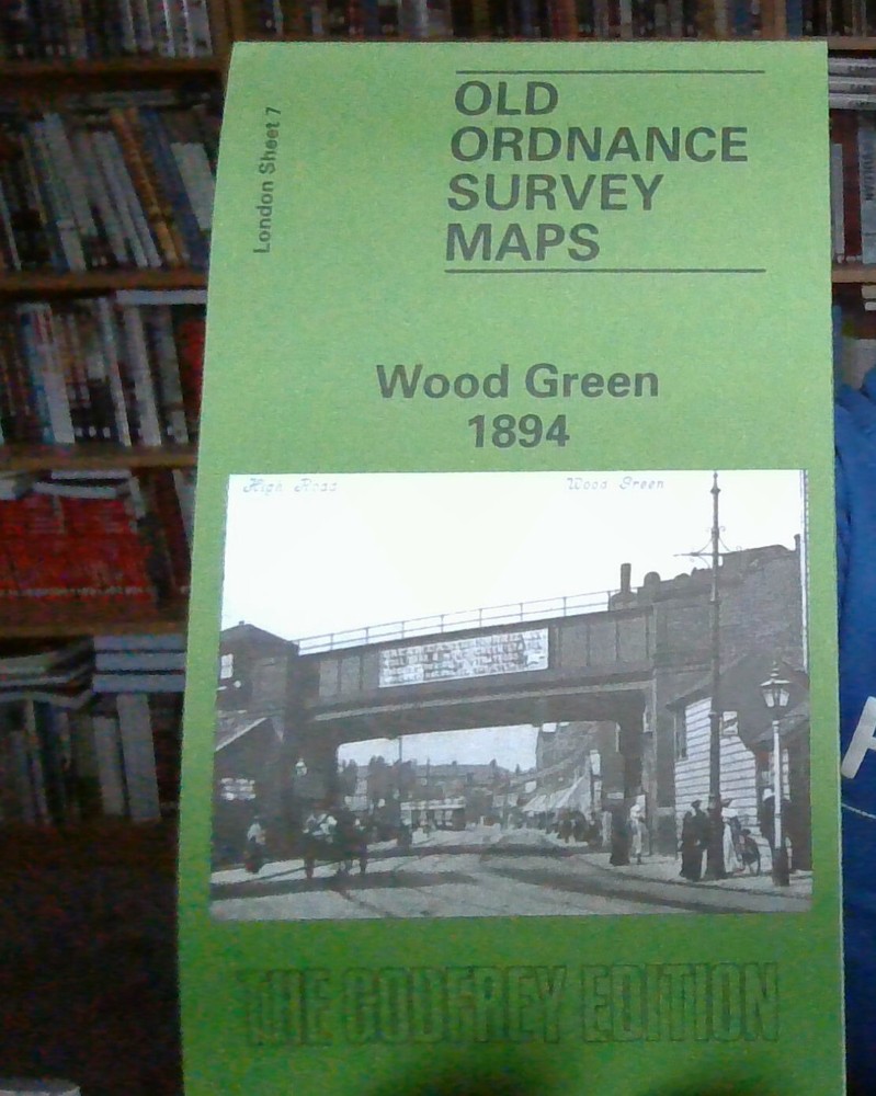 MAP OF Wood Green 1894 LONDON SHEET 7.2 , Mander, David 9780850546774